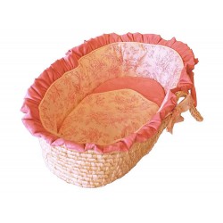  Baby Moses Basket -Etoile Pink Design Collection