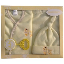 4-Piece Pastel Fleece Gift Set
