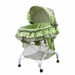 2 in 1 Bassinet To Cradle - Green