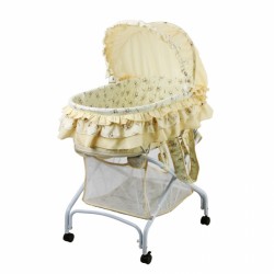 2 in 1 Bassinet To Cradle - Yellow